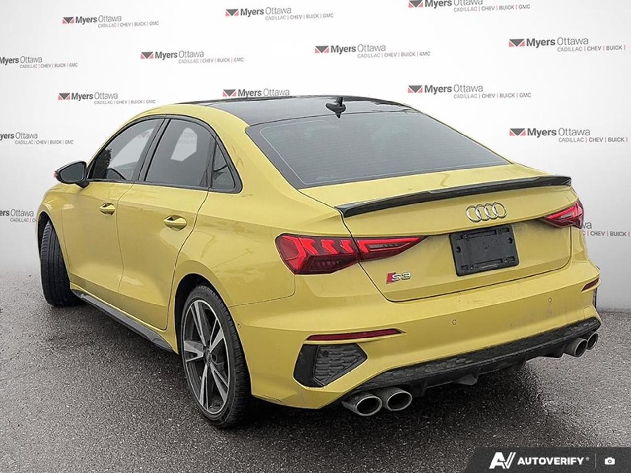 2023 Audi S3 Sedan Progressiv 2.0 TFSI quattro  S3, MINT, PPF, CERTIFIED Photo