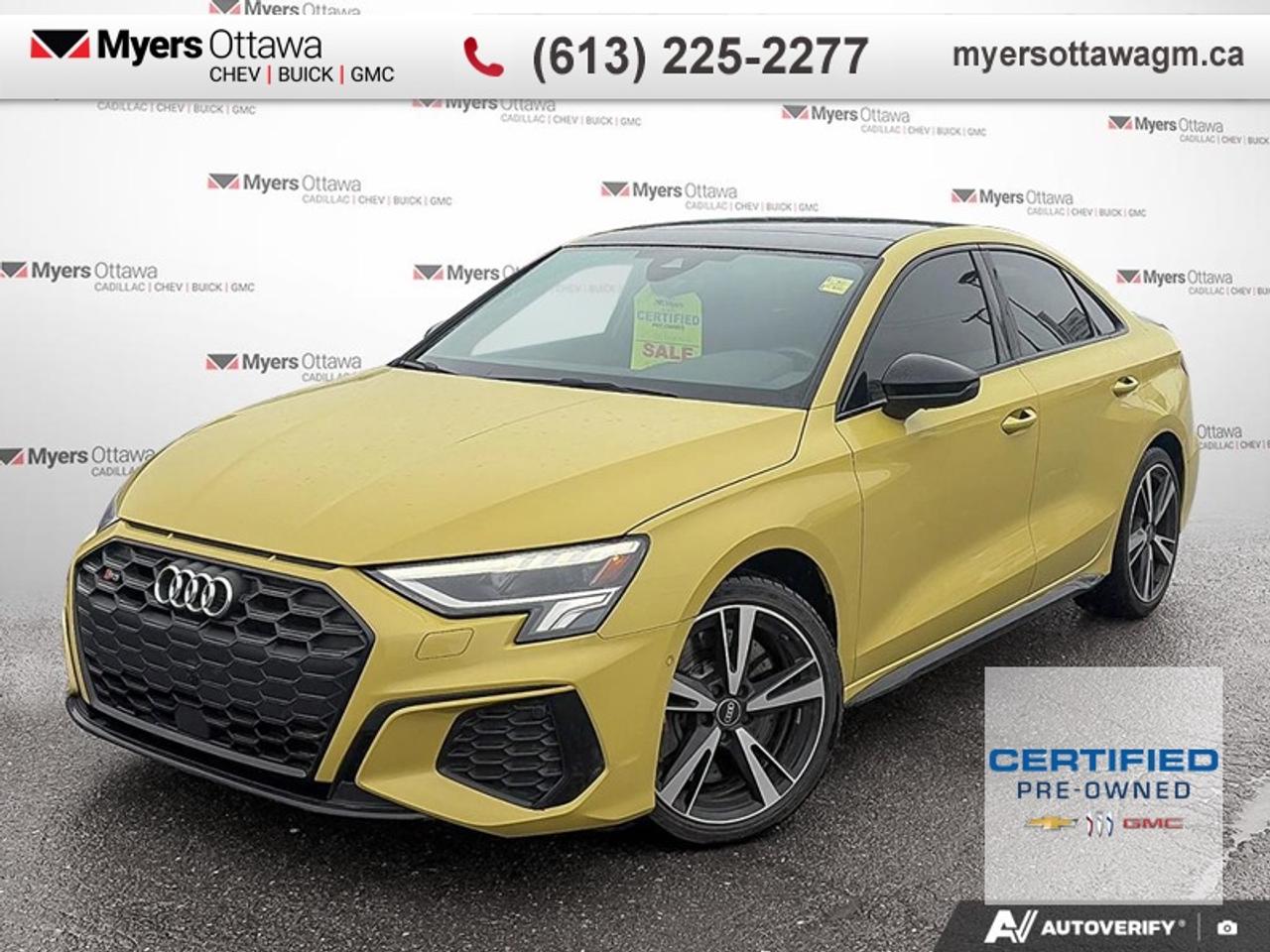 2023 Audi S3 Sedan Progressiv 2.0 TFSI quattro  S3, MINT, PPF, CERTIFIED Photo