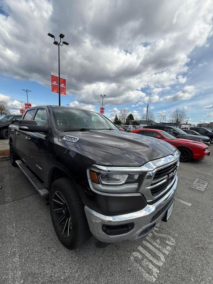 2019 RAM 1500 Big Horn Crew Cab SWB 4WD, 5.7L, 8 cylinder, 4 door, automatic, 4WD, 4-Wheel ABS, cruise control, air conditioning, AM/FM radio, navigation aid, bluetooth, heated seats, heated steering wheel, cooled seats, backup camera, use,micro usb, wireless phone charger, powered seats, moon roof,  power windows, power sunroof, grey exterior, black interior, cloth. This item is currently OFFSITE. You must register an appointment with our office to schedule an offsite viewing. Appointments must be made a minimum of one business day in advance (and as defined by the days that Repo.com is open for business) before your appointment can be scheduled and confirmed. We may, at our own discretion, instead opt to transport smaller items to Repo.coms main yard for viewing purposes.  $27,500.00 plus $375 processing fee, $27,875.00 total payment obligation before taxes.   Listing report, warranty, contract commitment cancellation fee, financing available on approved credit (some limitations and exceptions may apply). All above specifications and information is considered to be accurate but is not guaranteed and no opinion or advice is given as to whether this item should be purchased. We do not allow test drives due to theft, fraud, acts of vandalism and undetectable impaired driving. Instead we provide the following benefits: Complimentary Warranty (with options to extend), Limited Money Back Satisfaction Guarantee on Fully Completed Contracts, Contract Commitment Cancellation, and an Open-Ended Sell-Back Option. Ask seller for details or call 604-522-REPO(7376) to confirm listing availability.