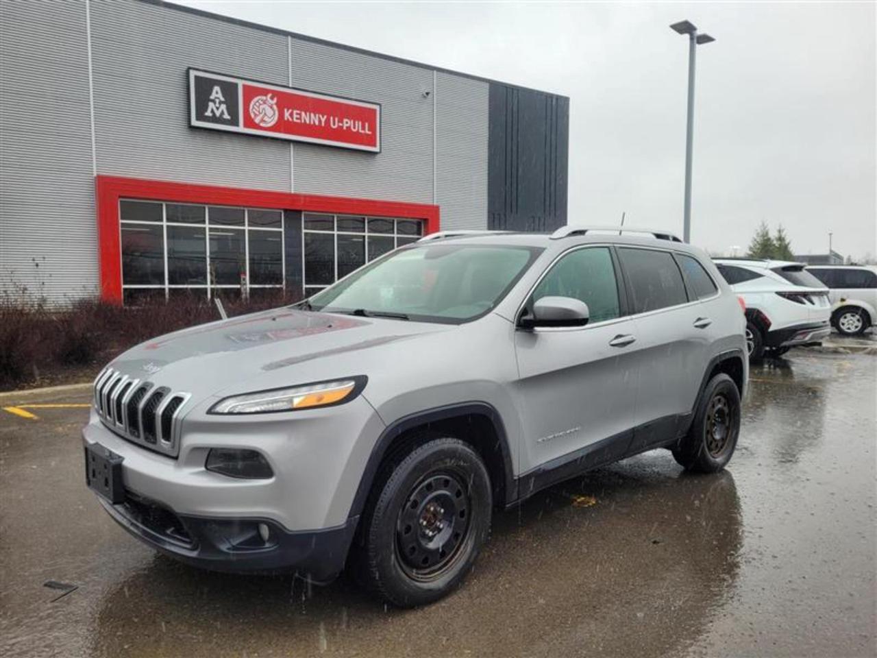 2016 Jeep Cherokee Latitude in Billet silver metallic. The vehicle has 211,575km. The vehicle runs and drives ok. ABS, TC Maintenance light is on. Minor rust spots found around the vehicle. Possible head gasket issue. We dont perform any mechanical/safety inspections. The vehicle is sold as is and might need some work.