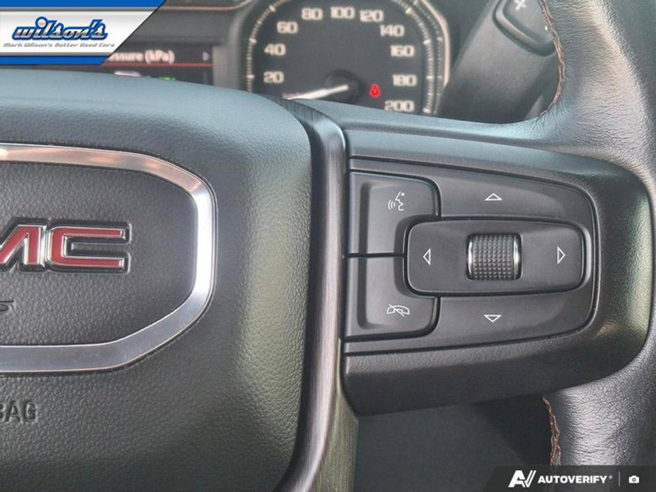2021 GMC Sierra 1500 AT4 Diesel | Leather | Cooled + Heated Seats | Trailer Brake Controller | Power Seat | and More ! Photo
