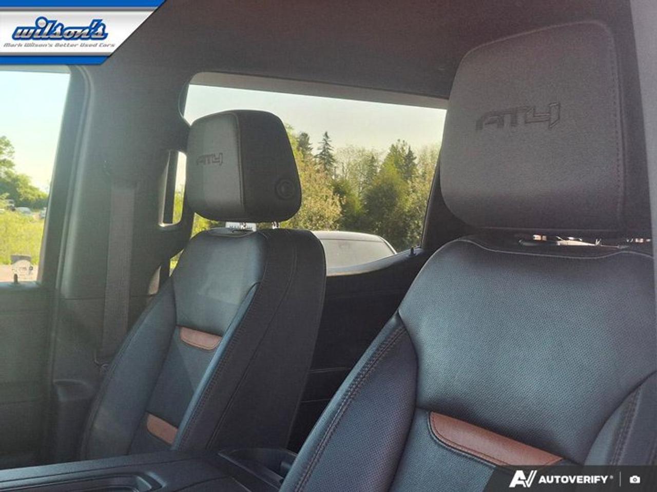 2021 GMC Sierra 1500 AT4 Diesel | Leather | Cooled + Heated Seats | Trailer Brake Controller | Power Seat | and More ! Photo