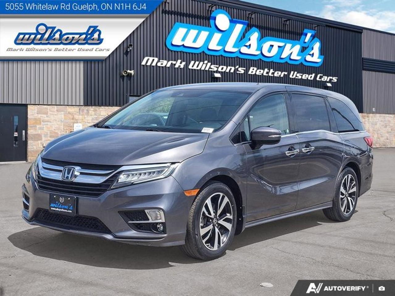 2020 Honda Odyssey Touring | DVD| Leather| Sunroof | Power Sliding Doors | Adaptive Cruise | Heated Seats | and More ! Photo