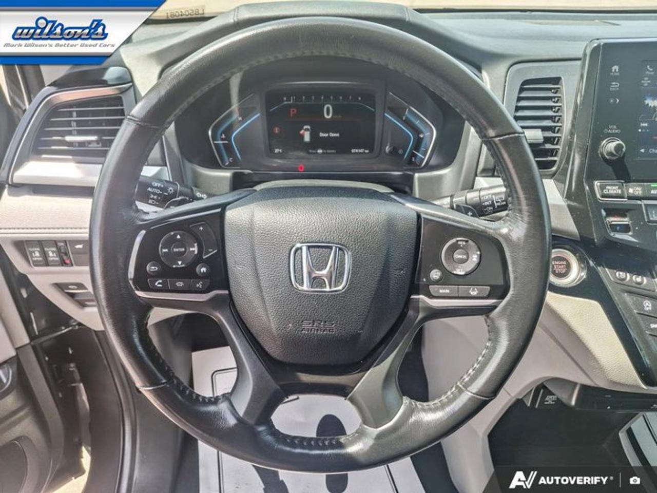 2020 Honda Odyssey Touring | DVD| Leather| Sunroof | Power Sliding Doors | Adaptive Cruise | Heated Seats | and More ! Photo