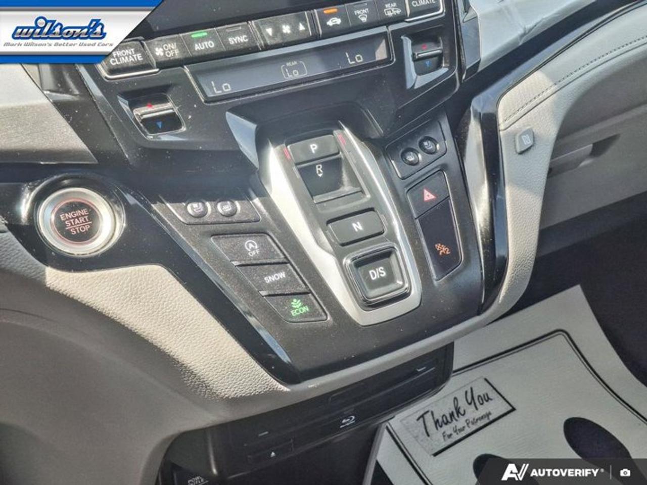 2020 Honda Odyssey Touring | DVD| Leather| Sunroof | Power Sliding Doors | Adaptive Cruise | Heated Seats | and More ! Photo