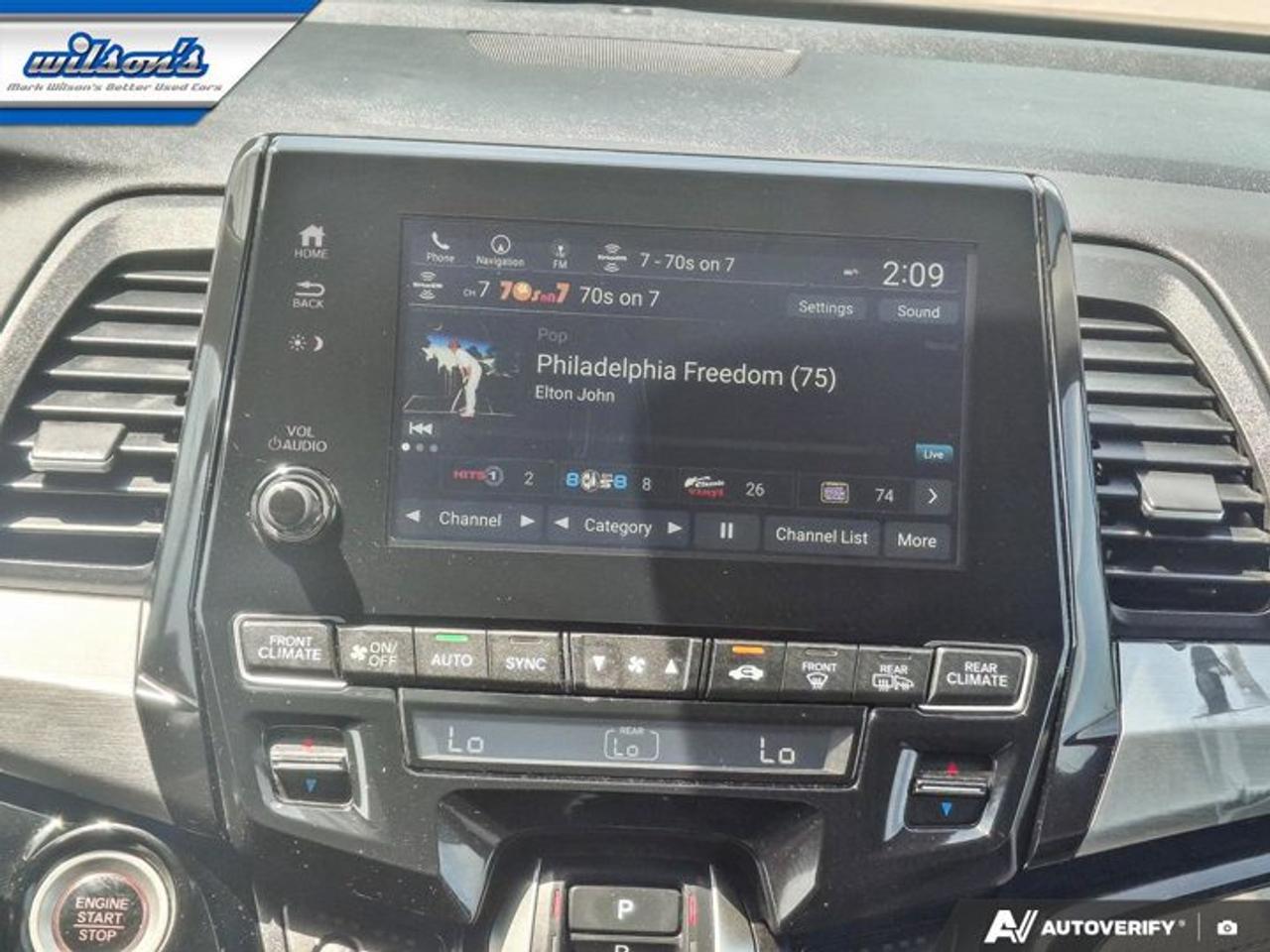 2020 Honda Odyssey Touring | DVD| Leather| Sunroof | Power Sliding Doors | Adaptive Cruise | Heated Seats | and More ! Photo