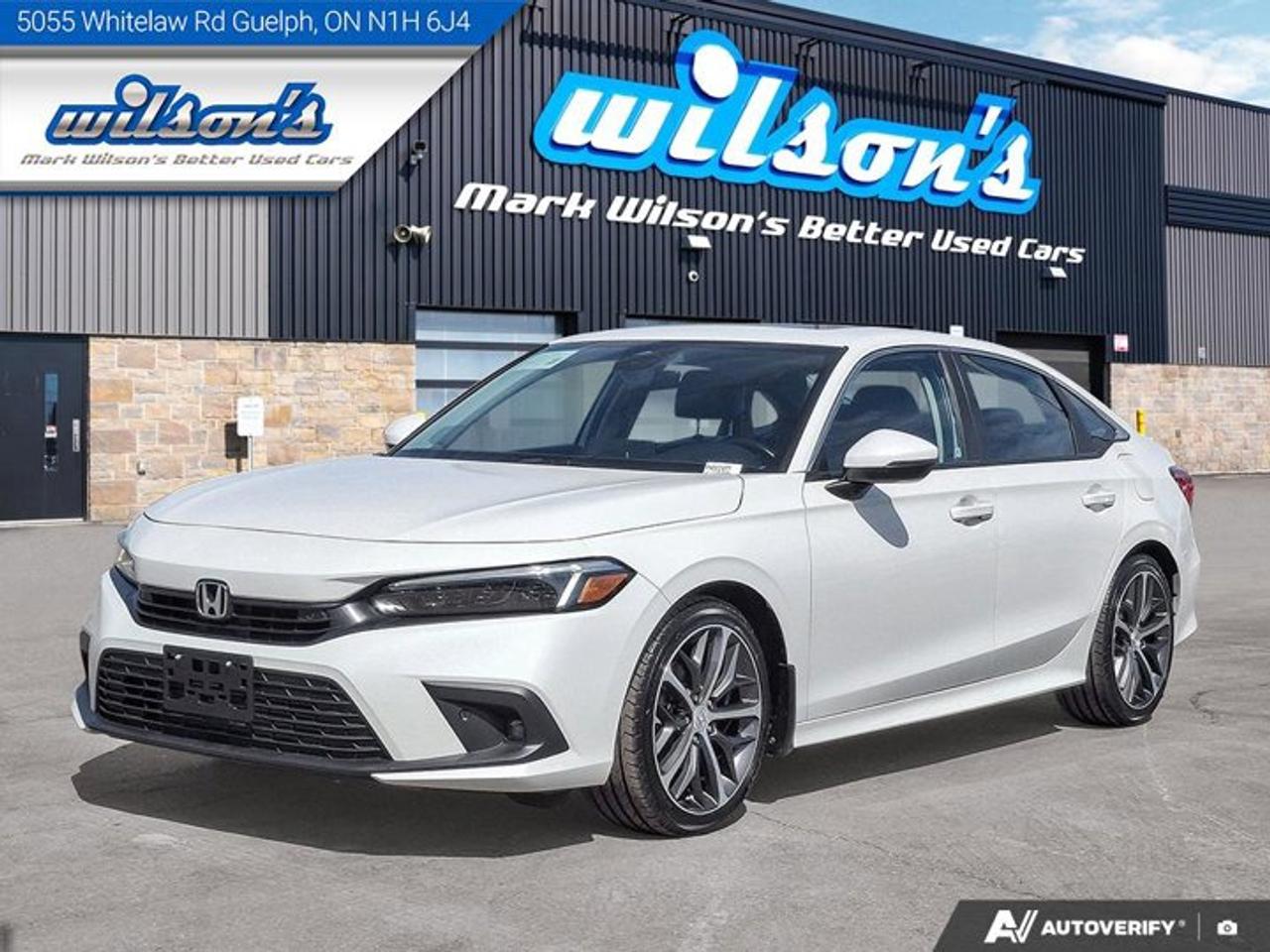 2023 Honda Civic Sedan Touring | Leather | Sunroof | Nav | Heated Wheel + Seats | Adaptive Cruise | Rear Camera | and More! Photo