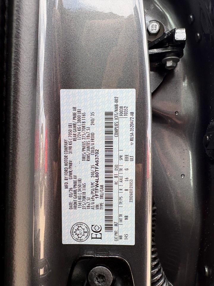 2026 Ford F-150 Tremor 4WD SuperCrew 5.5' Box Photo