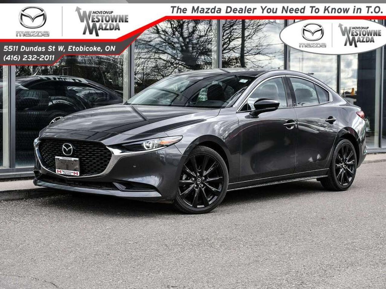 MAZDA *CERTIFIED PRE OWNED* program will provide customers with improved confidence and value in their pre-owned vehicle purchase. The *CERTIFIED PRE OWNED* program includes: *GET LOW FINANCE RATES ALSO A 6 month /10,000km WARRANTY* *160 POINT DETAILED INSPECTION *24 HOUR ROADSIDE ASSISTANCE *"CARPROOF"VEHICLE HISTORY REPORT Since 1983, Westowne Mazda in Toronto has been proud to call itself your Mazda superstore, the Mazda dealer you need to know in T.O.! We feature an incomparable selection of quality New and Used Vehicles for you to choose from. Westowne Mazda has a 23,000 sq ft display space full of new and used cars and trucks. Keep in mind that we are also your preferred one-stop shop for top-quality After Sales-Service; we handle all your repair and maintenance needs, quickly and professionally! You can also count on us to benefit from advantageous financing solutions for your next vehicle lease or purchase. *Plus HST & Licensing (Admin is extra(795)*