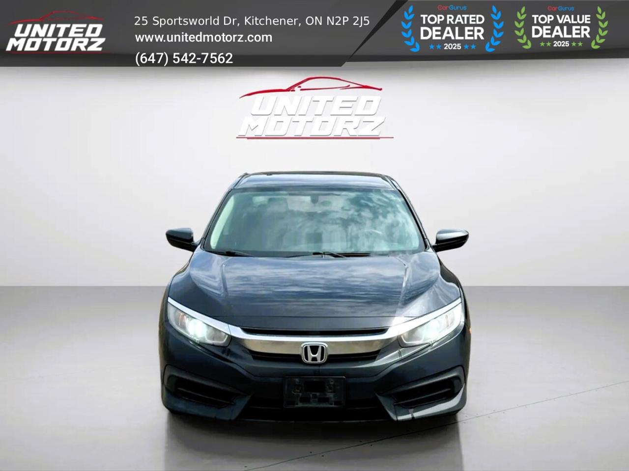 2017 Honda Civic LX~SAFETY CERTIFIED~NO ACCIDENTS~21 Service Record Photo