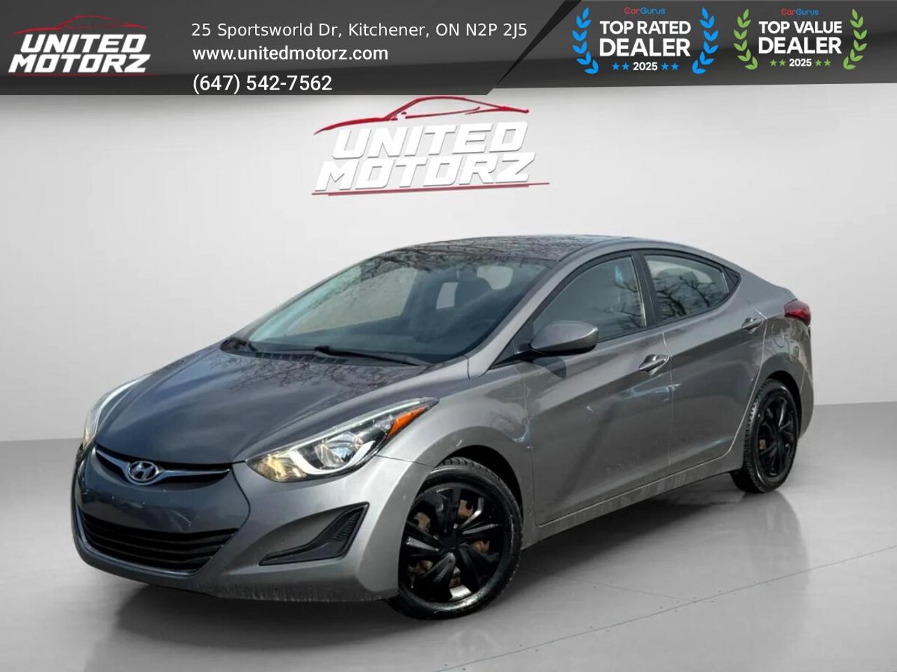 2014 Hyundai Elantra GL~SAFETY CERTIFIED~ONE OWNER~NO ACCIDENTS~Low Km' Photo