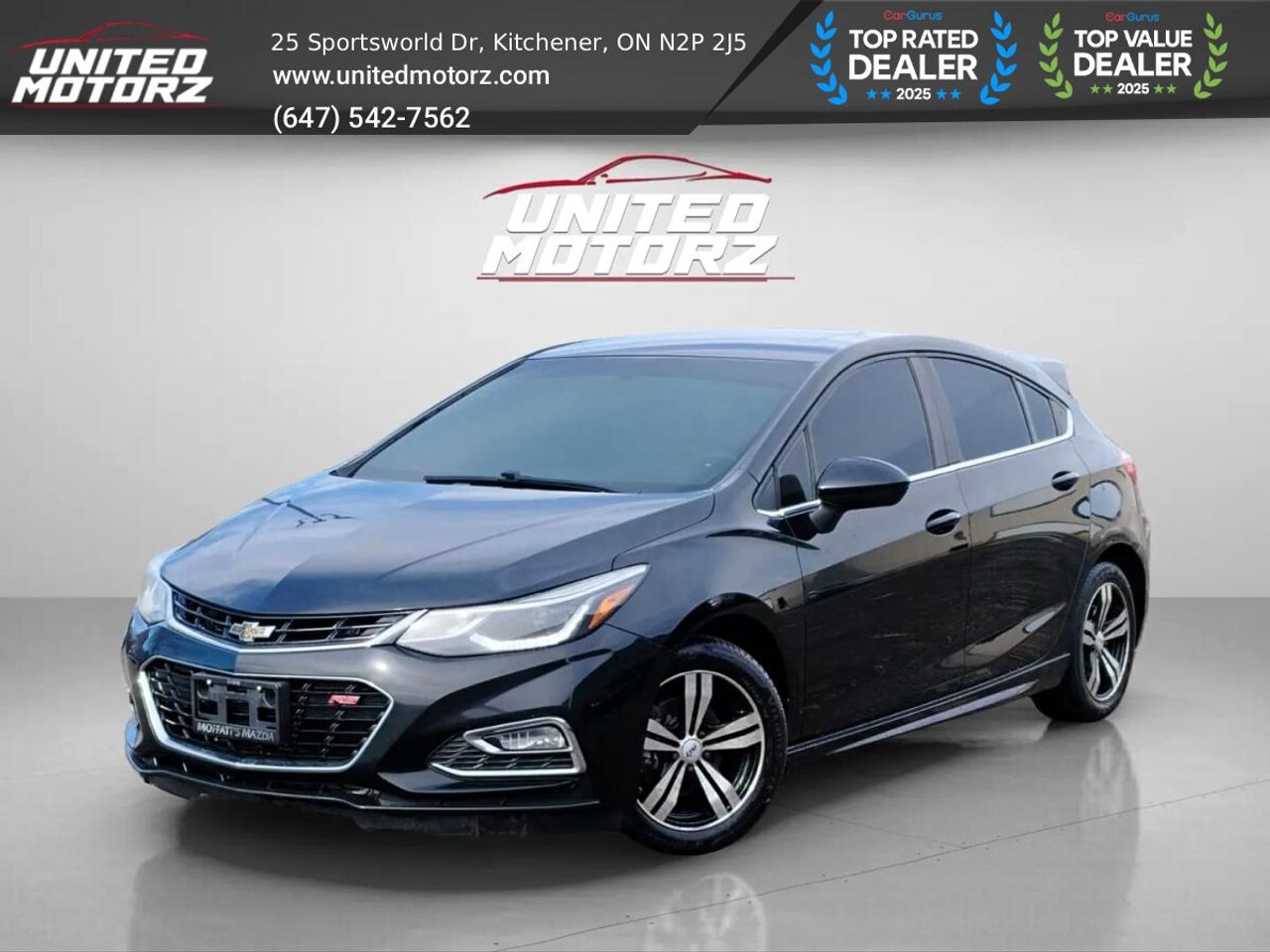 2017 Chevrolet Cruze LT RS Man~SAFETY CERTIFIED~ Photo0