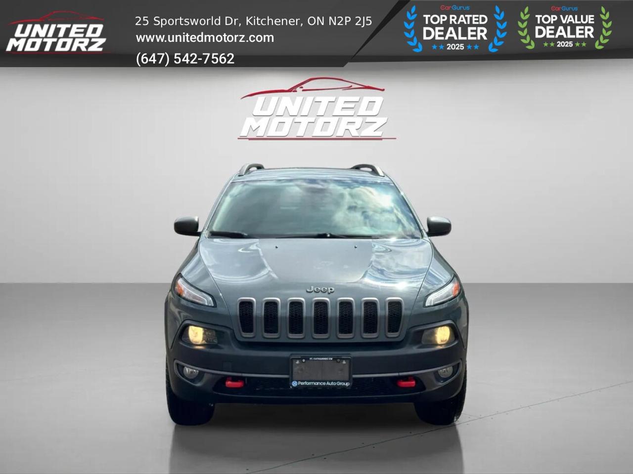 2015 Jeep Cherokee Trailhawk~SAFETY CERTIFIED~ Photo