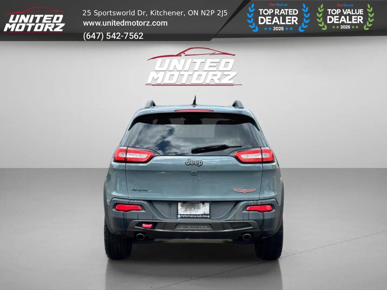 2015 Jeep Cherokee Trailhawk~SAFETY CERTIFIED~ Photo