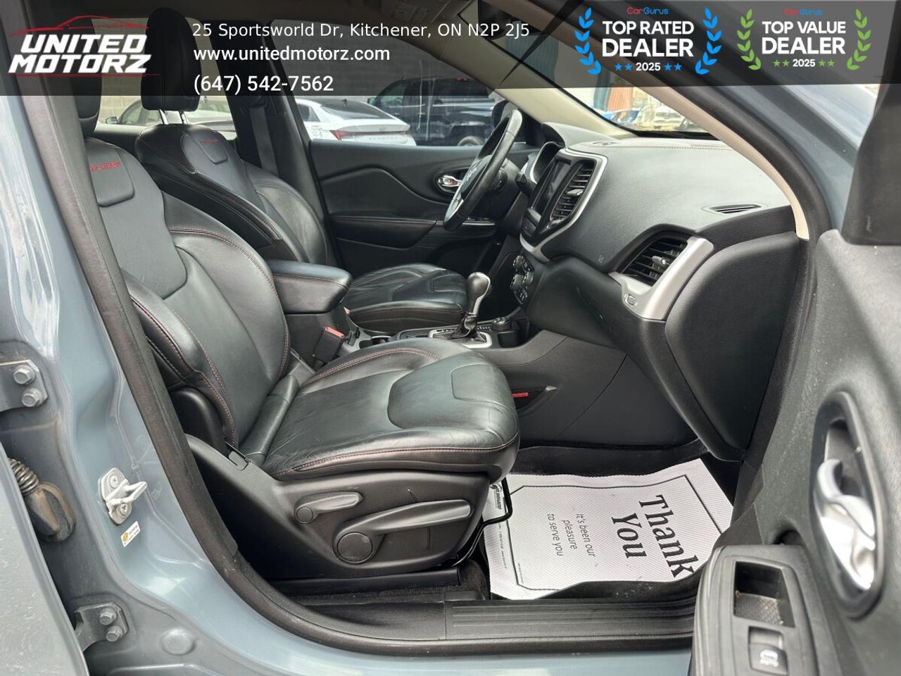 2015 Jeep Cherokee Trailhawk~SAFETY CERTIFIED~ Photo