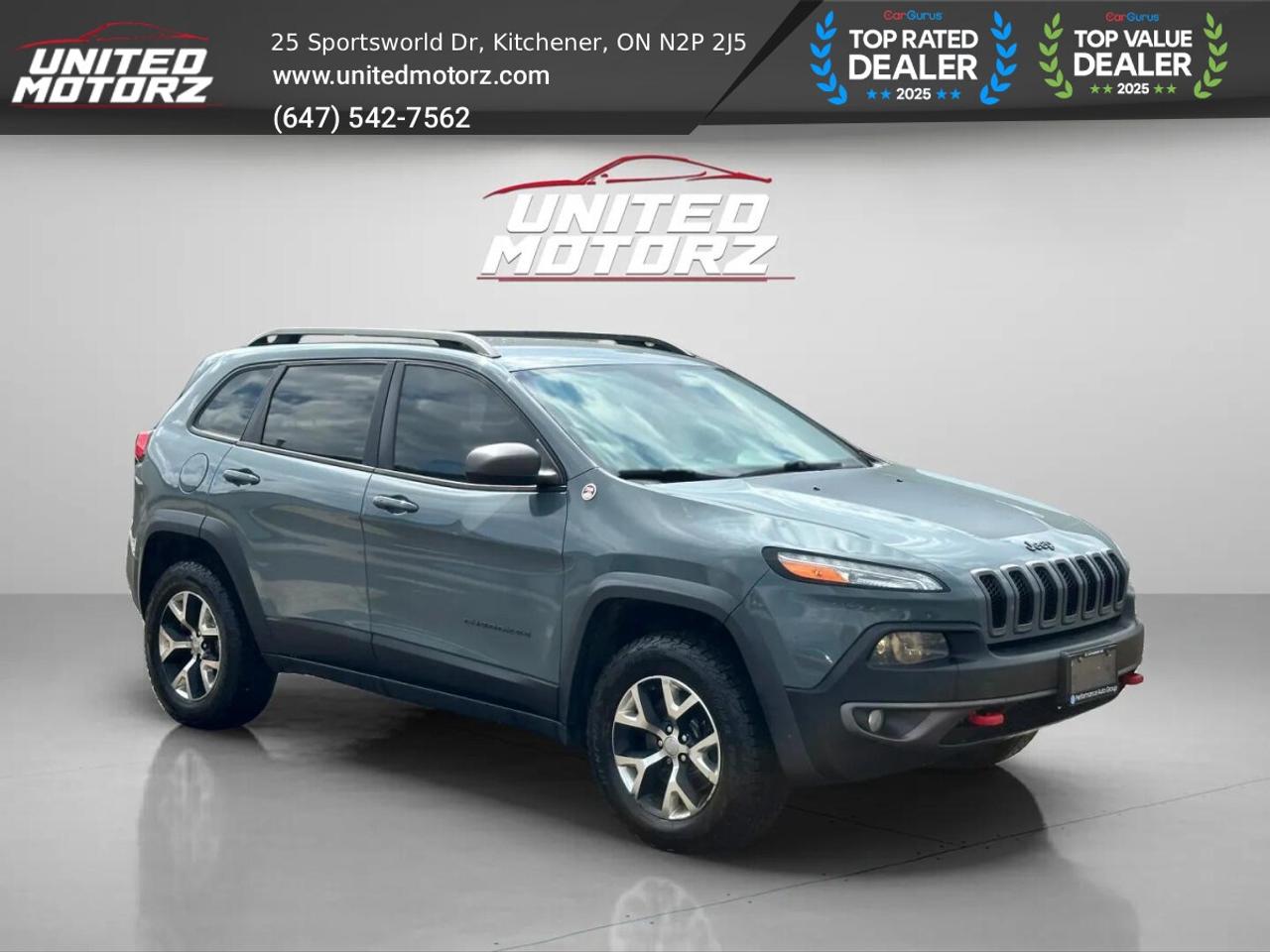 2015 Jeep Cherokee Trailhawk~SAFETY CERTIFIED~ Photo2