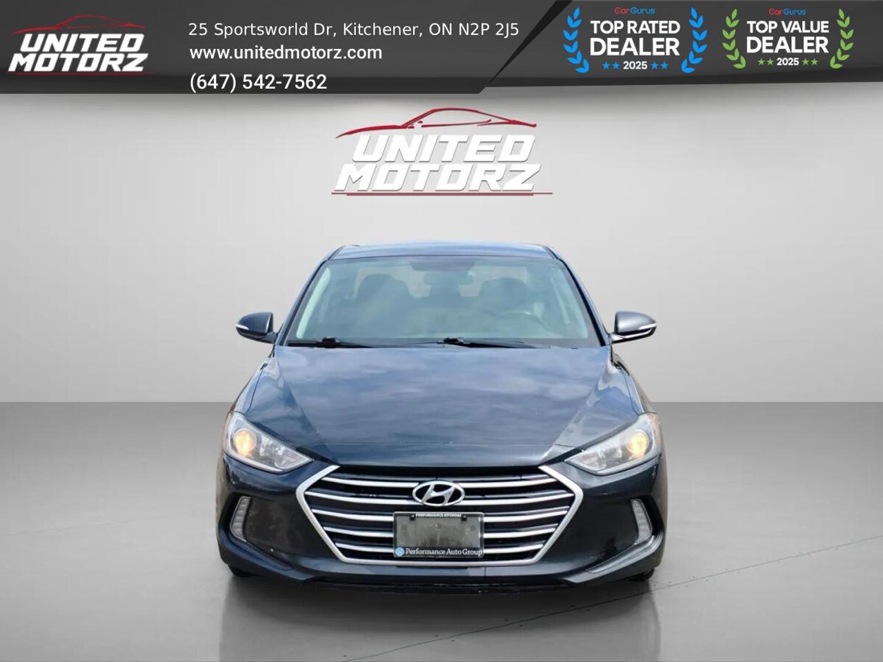 2018 Hyundai Elantra GLS~SAFETY CERTIFIED~NO ACCIDENTS~32 Service Recor Photo