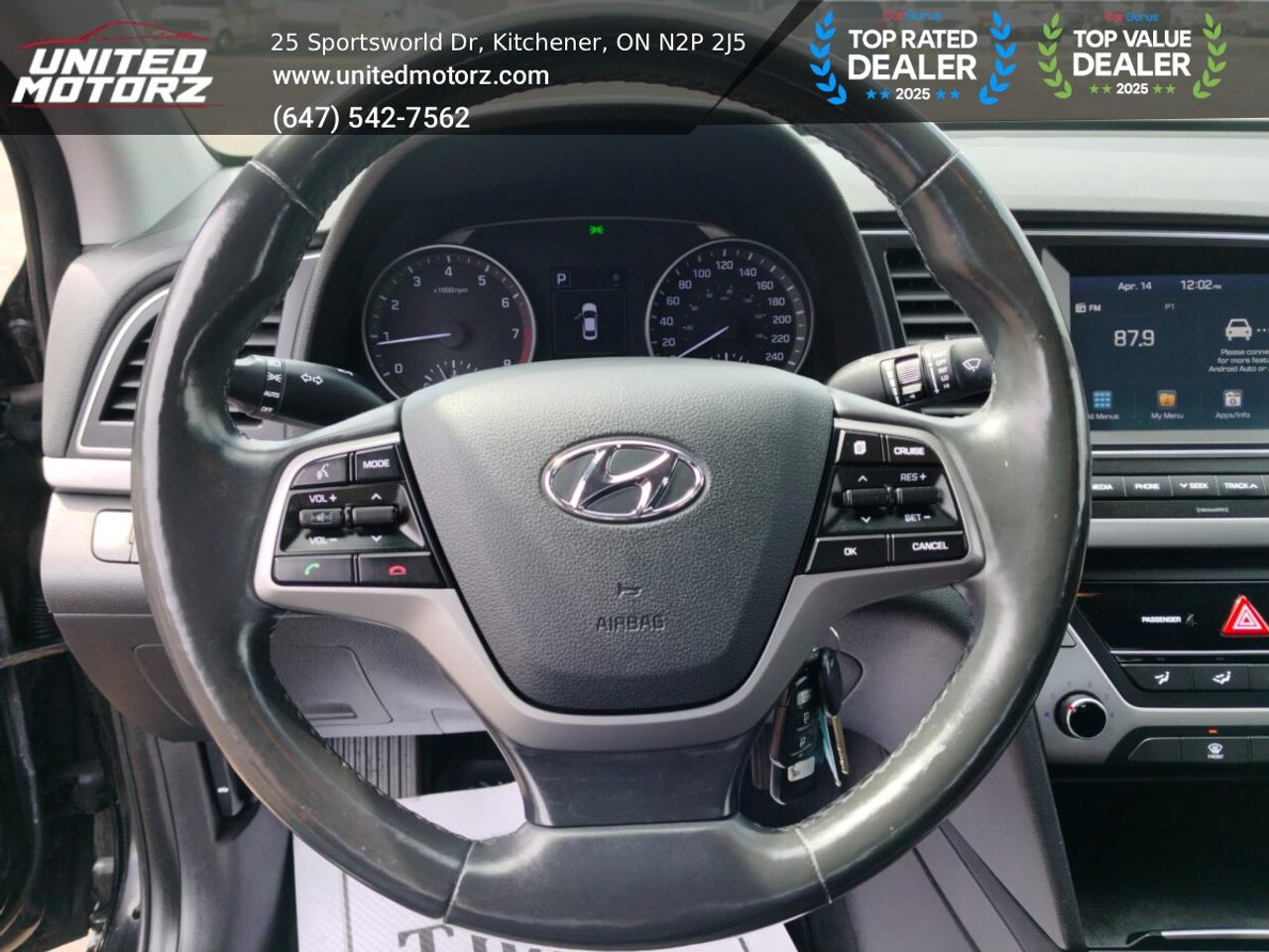2018 Hyundai Elantra GLS~SAFETY CERTIFIED~NO ACCIDENTS~32 Service Recor Photo