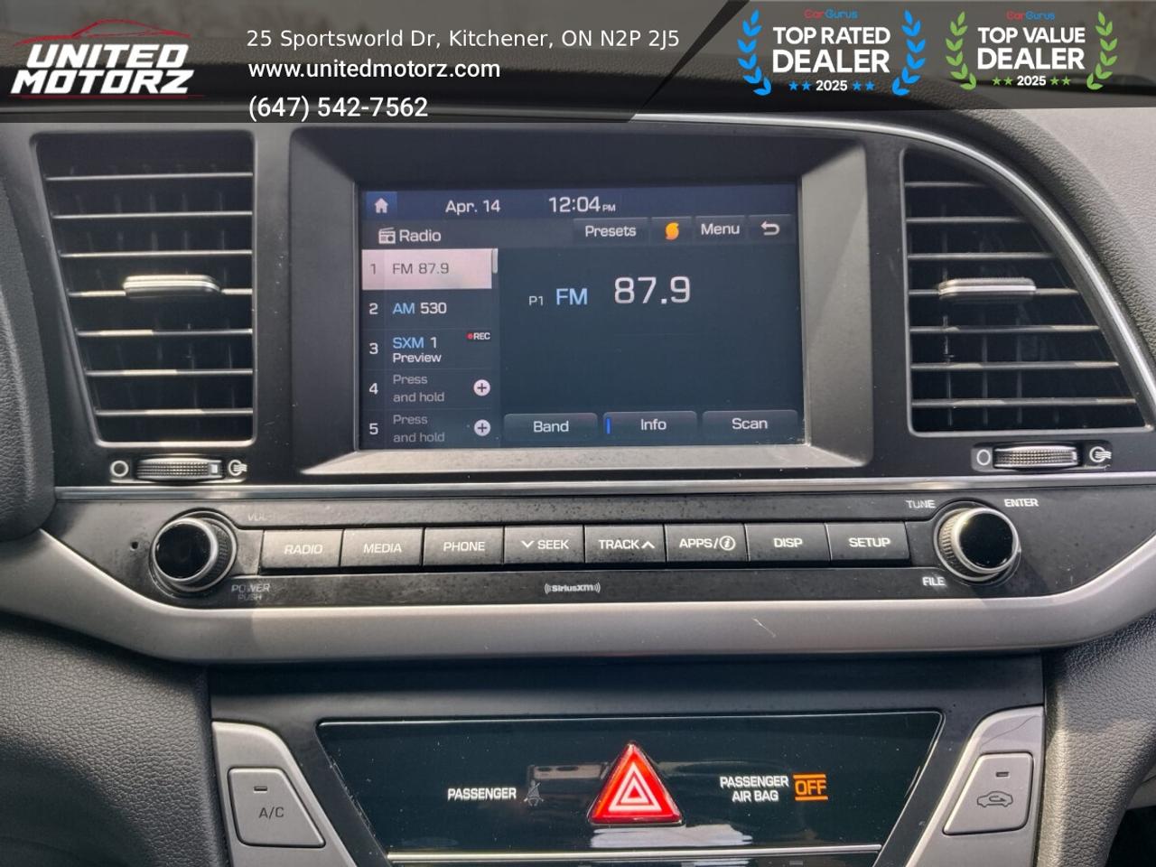 2018 Hyundai Elantra GLS~SAFETY CERTIFIED~NO ACCIDENTS~32 Service Recor Photo