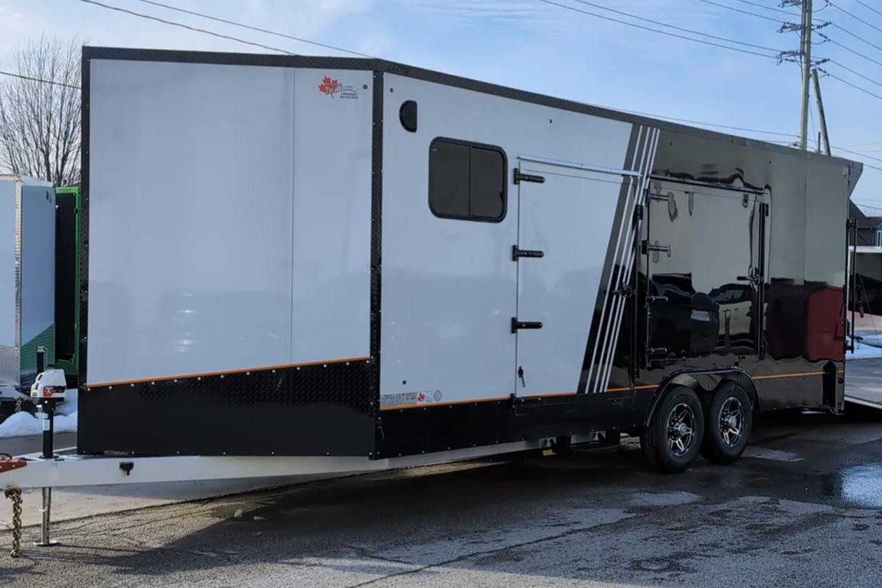 2025 Canadian Trailer Company 8.5X22 V-Nose Cargo Trailer Aluminum Car Hauler Photo1