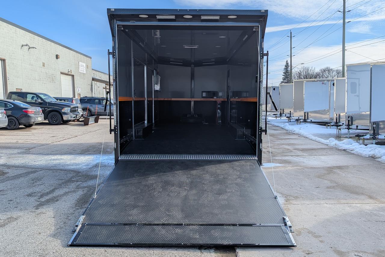 2025 Canadian Trailer Company 8.5X22 V-Nose Cargo Trailer Aluminum Car Hauler Photo15