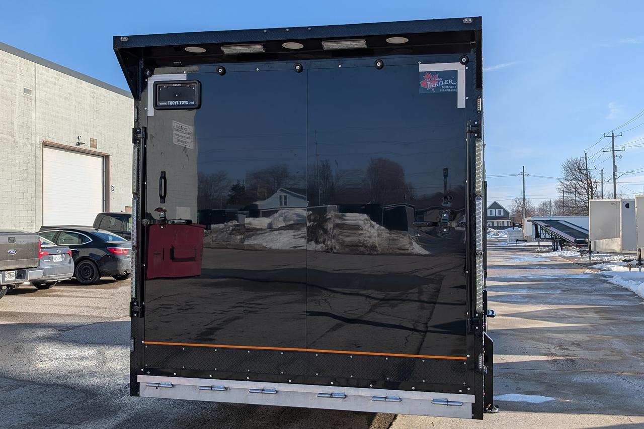 2025 Canadian Trailer Company 8.5X22 V-Nose Cargo Trailer Aluminum Car Hauler Photo21