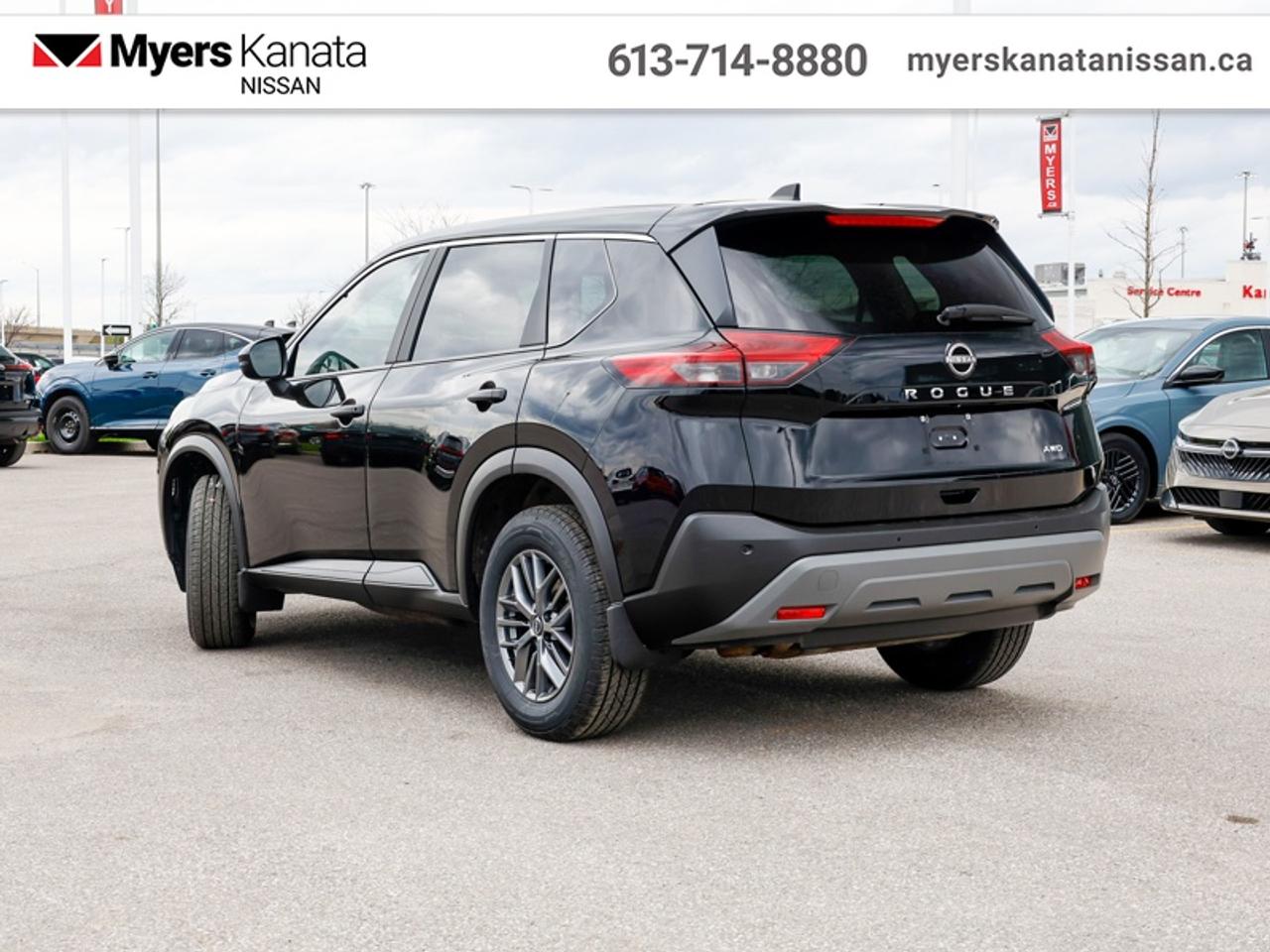 2023 Nissan Rogue S AWD  - Apple CarPlay -  Android Auto - $156 B/W Photo