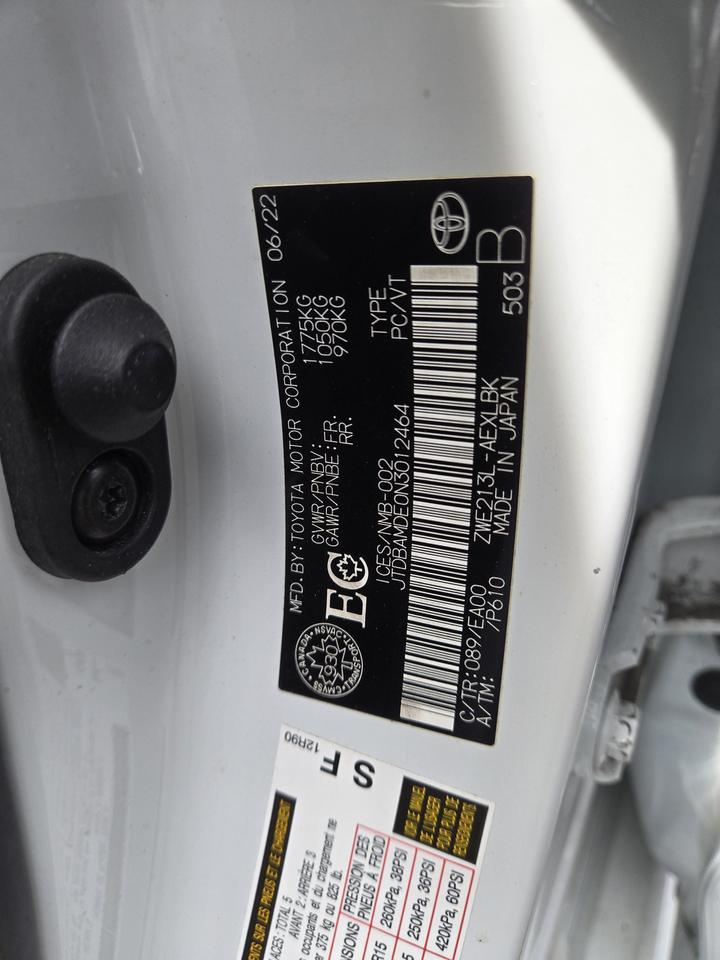 2022 Toyota Corolla Hybrid Photo
