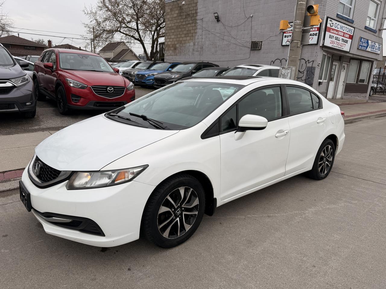 2014 Honda Civic 4dr CVT EX Photo2
