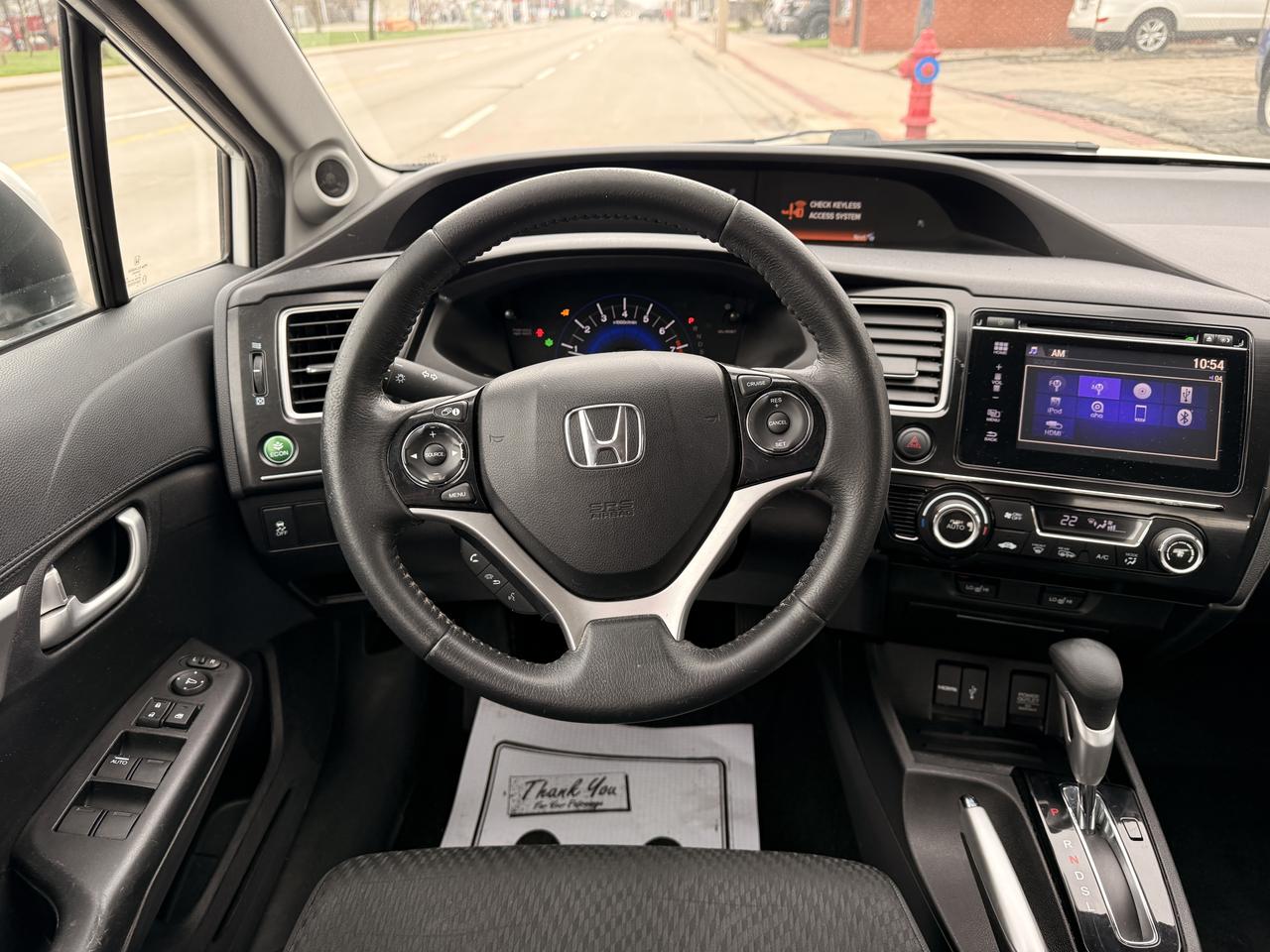 2014 Honda Civic 4dr CVT EX Photo