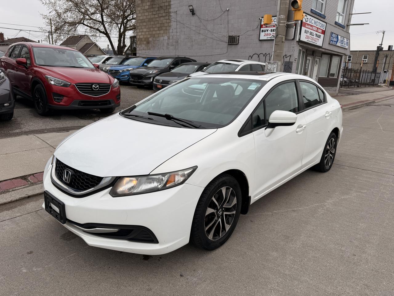 2014 Honda Civic 4dr CVT EX Photo1