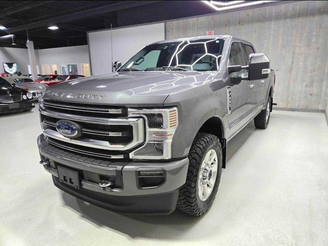 2022 Ford F-250 PLATINUM CREW CAB 6.7L POWER STROKE LOW KMS Photo