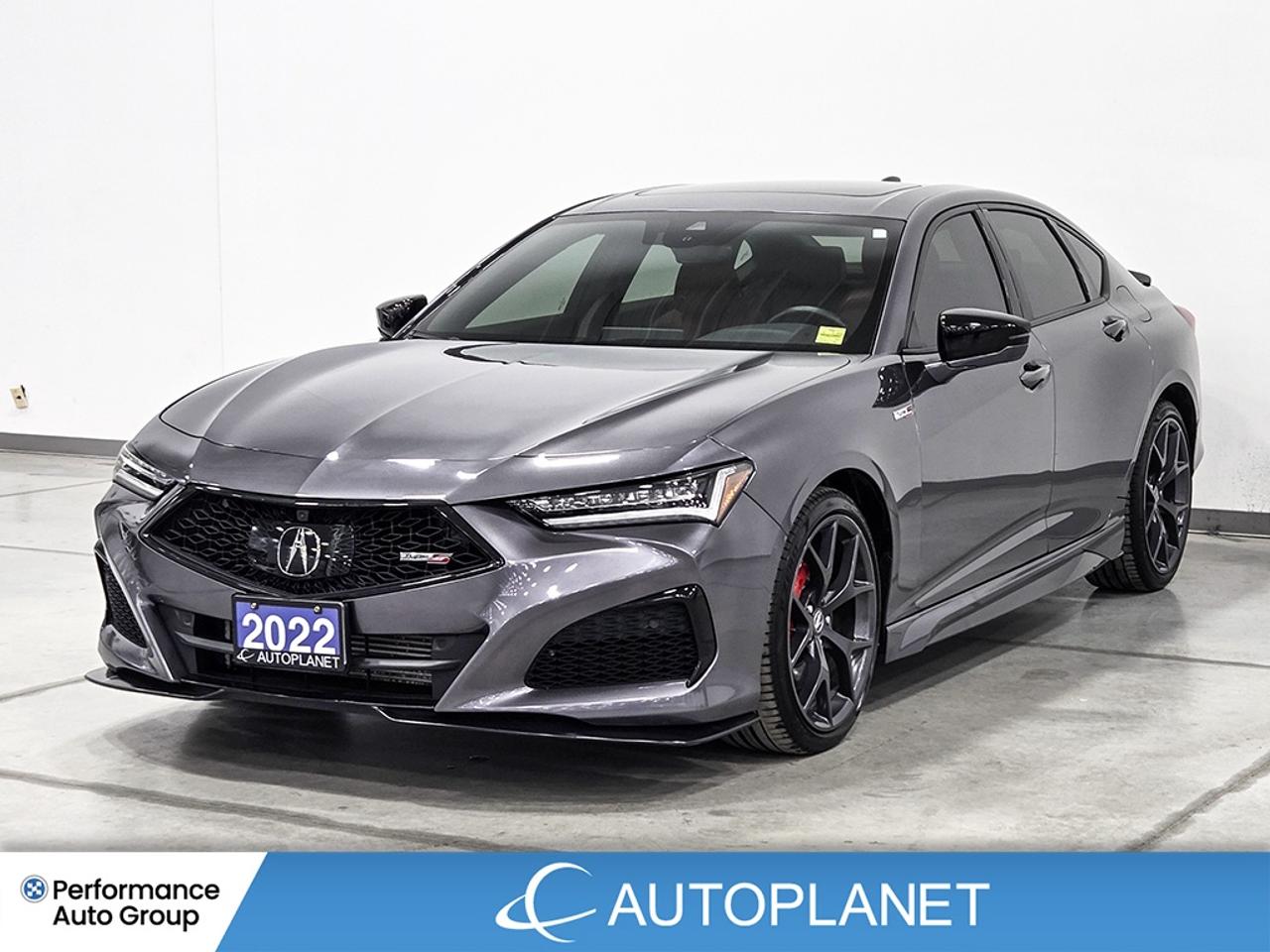 2022 Acura TLX Type S SH-AWD, Turbo, Navi, Sunroof, Red Interior Photo