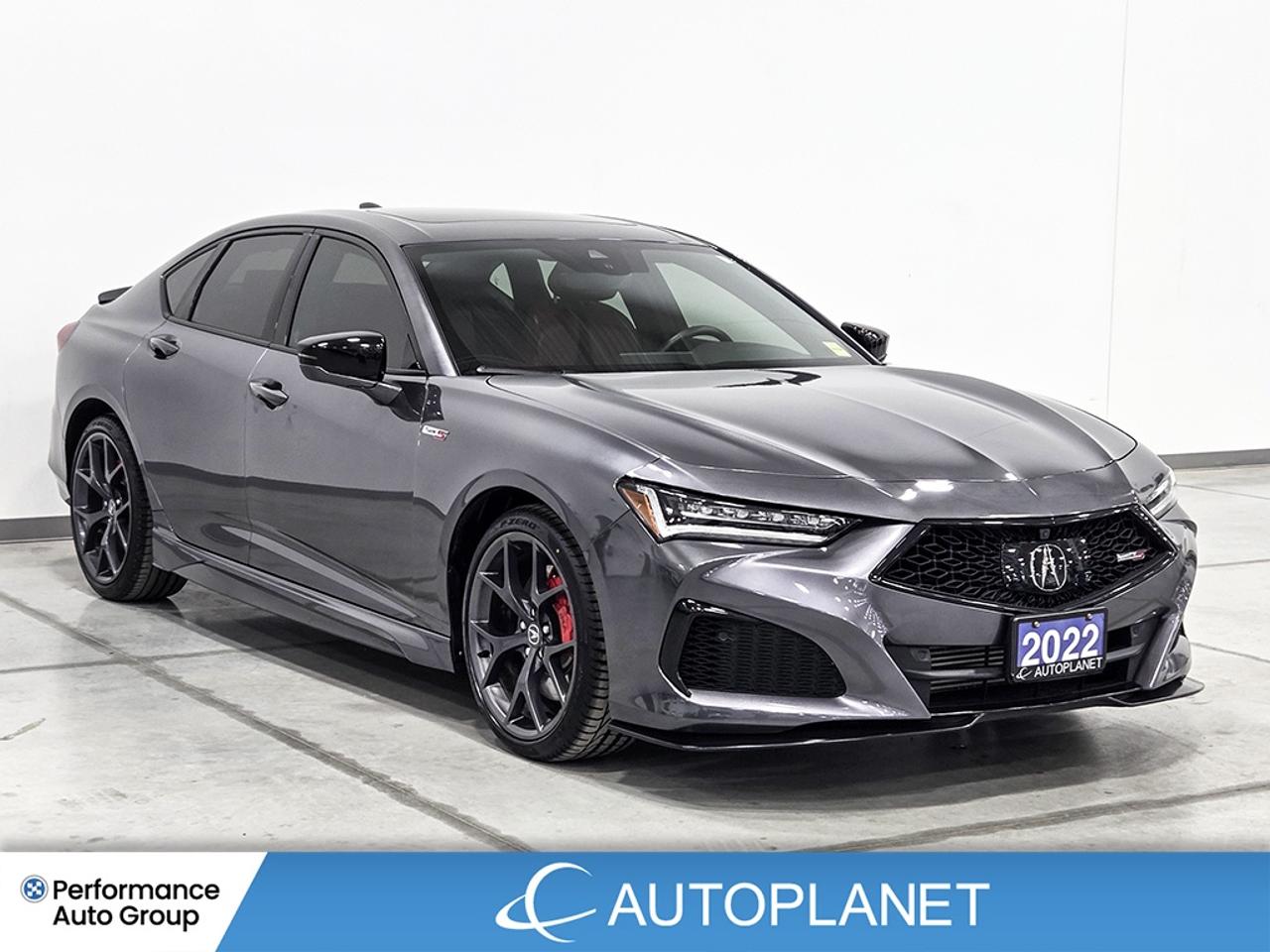 2022 Acura TLX Type S SH-AWD, Turbo, Navi, Sunroof, Red Interior Photo2