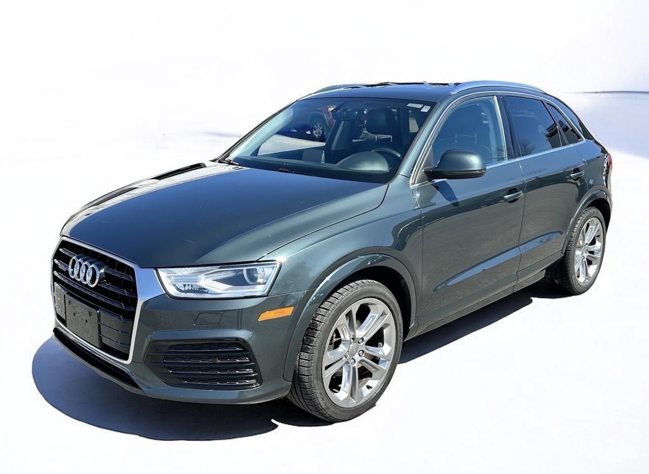 2018 Audi Q3 Progressiv ~ PANO ROOF ~ NAV ~ NO ACCIDENTS Photo0