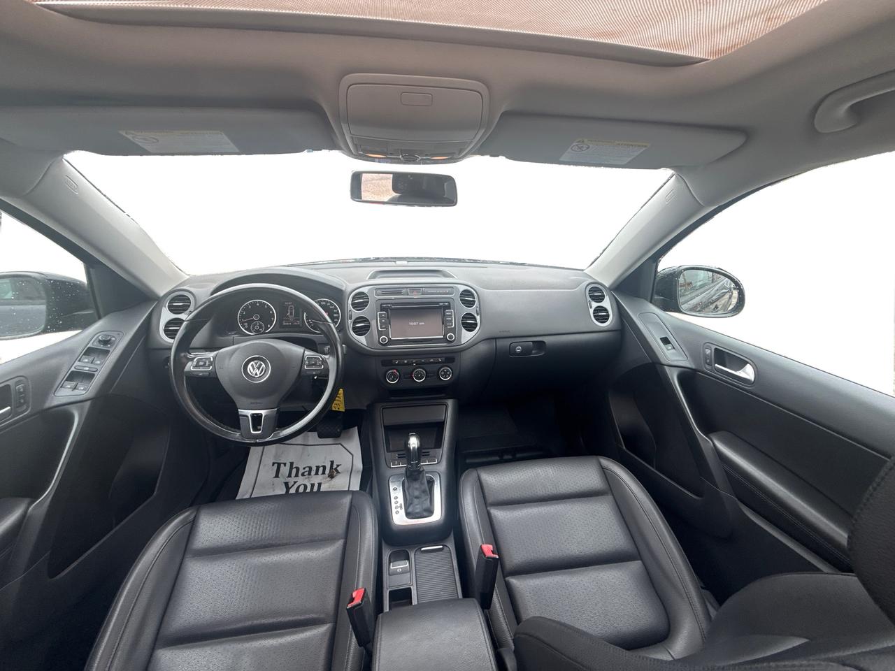 2014 Volkswagen Tiguan LEATHER PANO ROOF HEATED SEATS WE FINANCE ALL! Photo