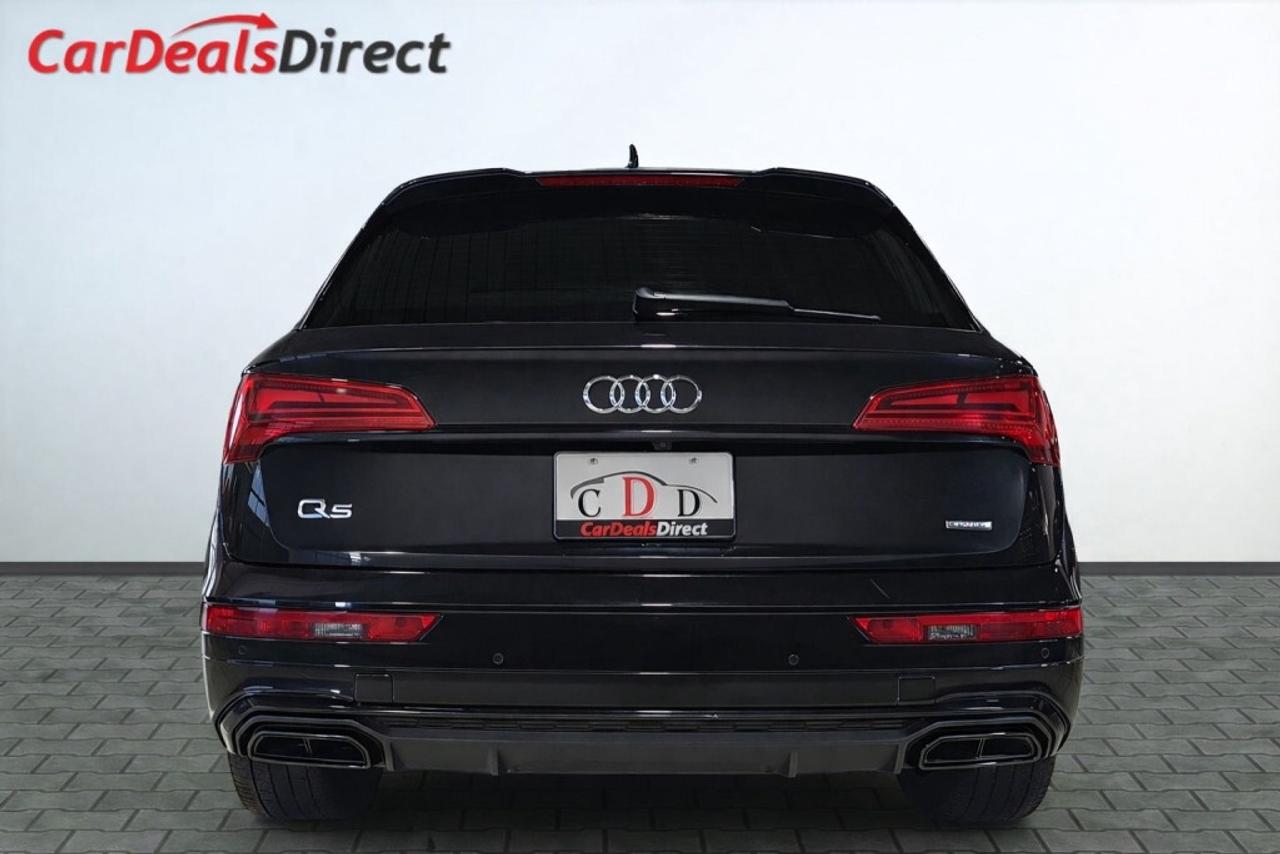 2022 Audi Q5 Progressiv S Line / Leather / NAV / Sunroof / Clea Photo