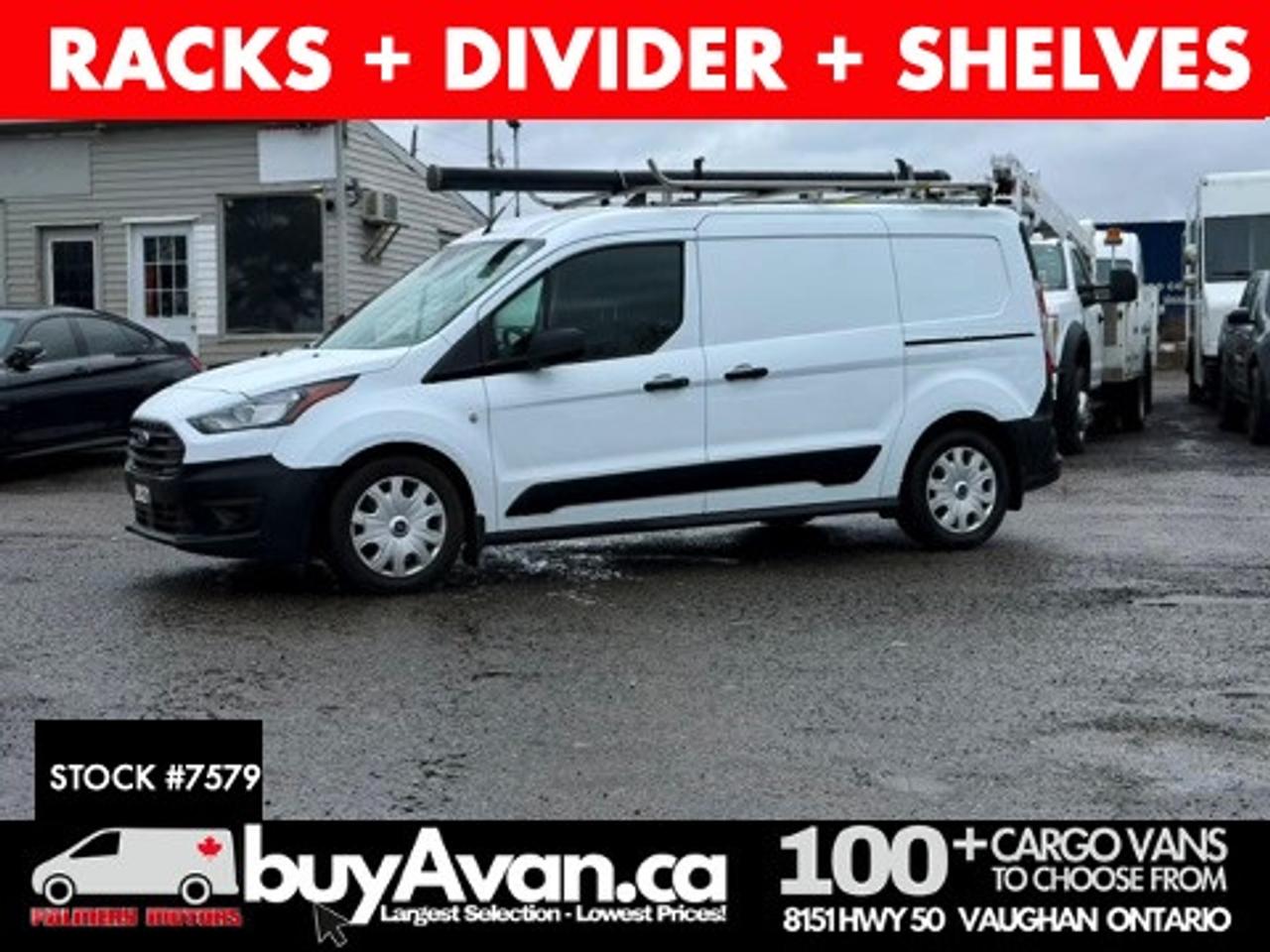 2021 Ford Transit Connect Cargo Van XL Racks Divider Shelves Photo