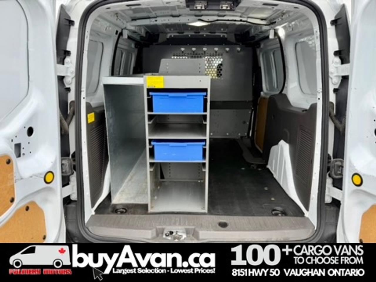 2021 Ford Transit Connect Cargo Van XL Racks Divider Shelves Photo