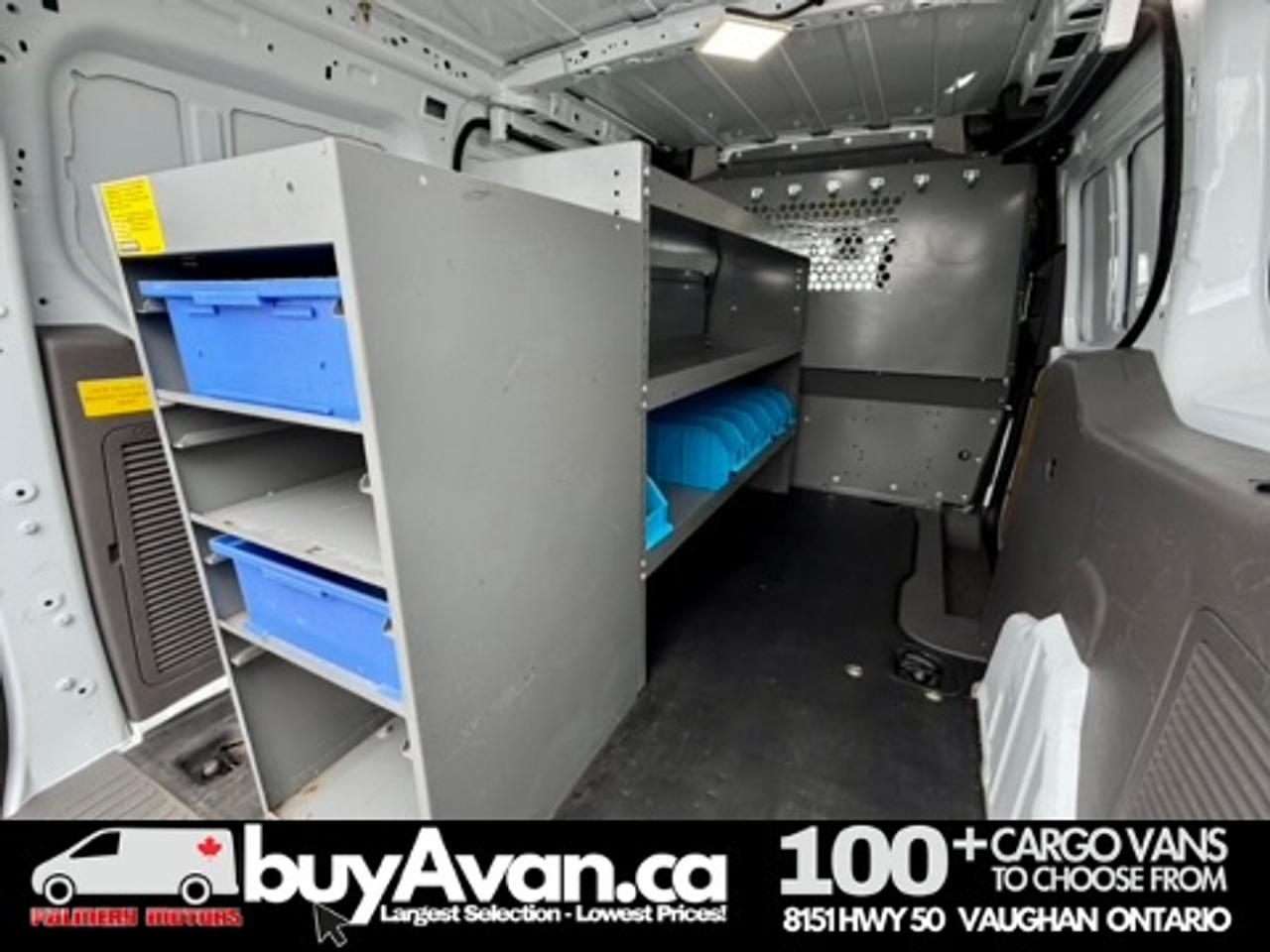 2021 Ford Transit Connect Cargo Van XL Racks Divider Shelves Photo