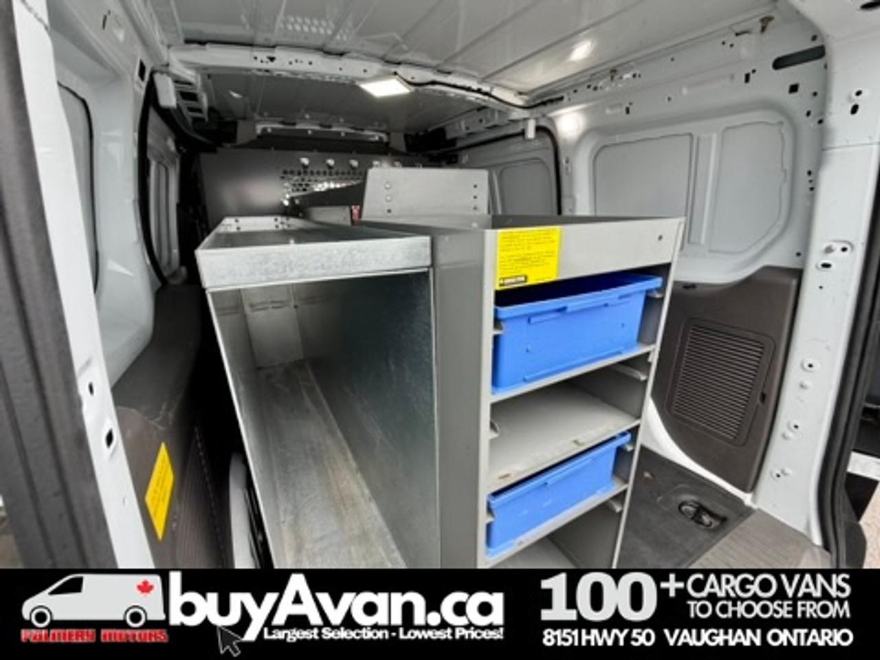 2021 Ford Transit Connect Cargo Van XL Racks Divider Shelves Photo