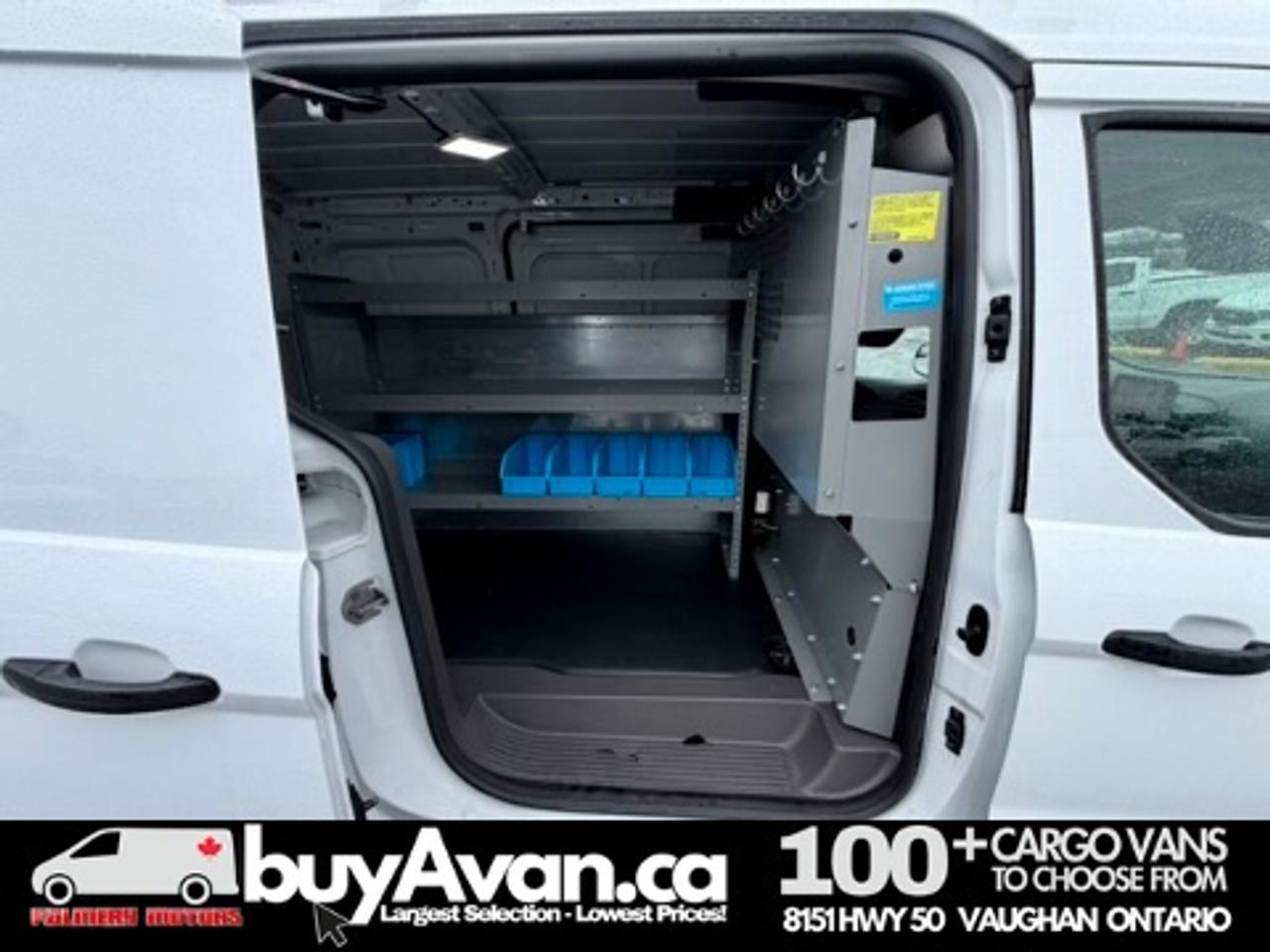 2021 Ford Transit Connect Cargo Van XL Racks Divider Shelves Photo