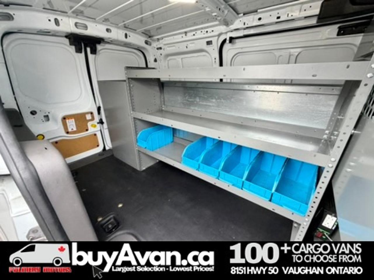 2021 Ford Transit Connect Cargo Van XL Racks Divider Shelves Photo