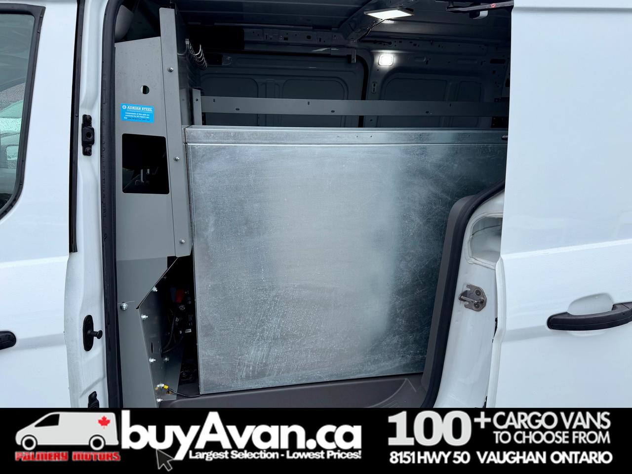 2021 Ford Transit Connect Cargo Van XL Racks Divider Shelves Photo