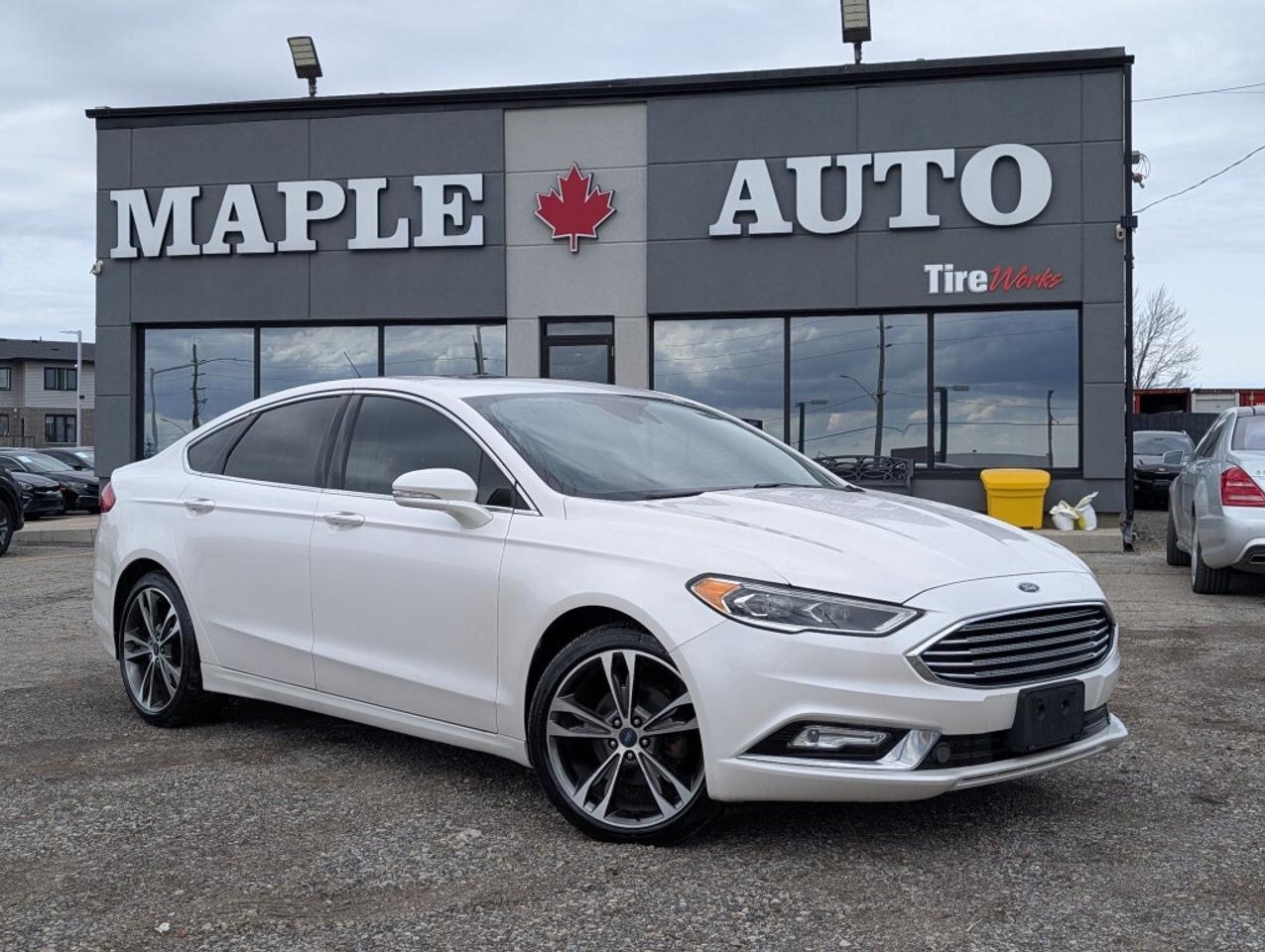 2017 Ford Fusion TITANIUM AWD   NAV   LEATHER   SUNROOF   CAMERA Photo