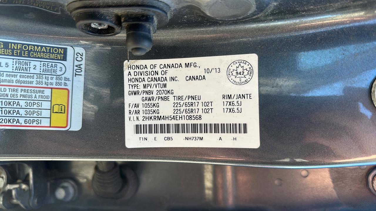 2014 Honda CR-V AWD 5dr EX Photo
