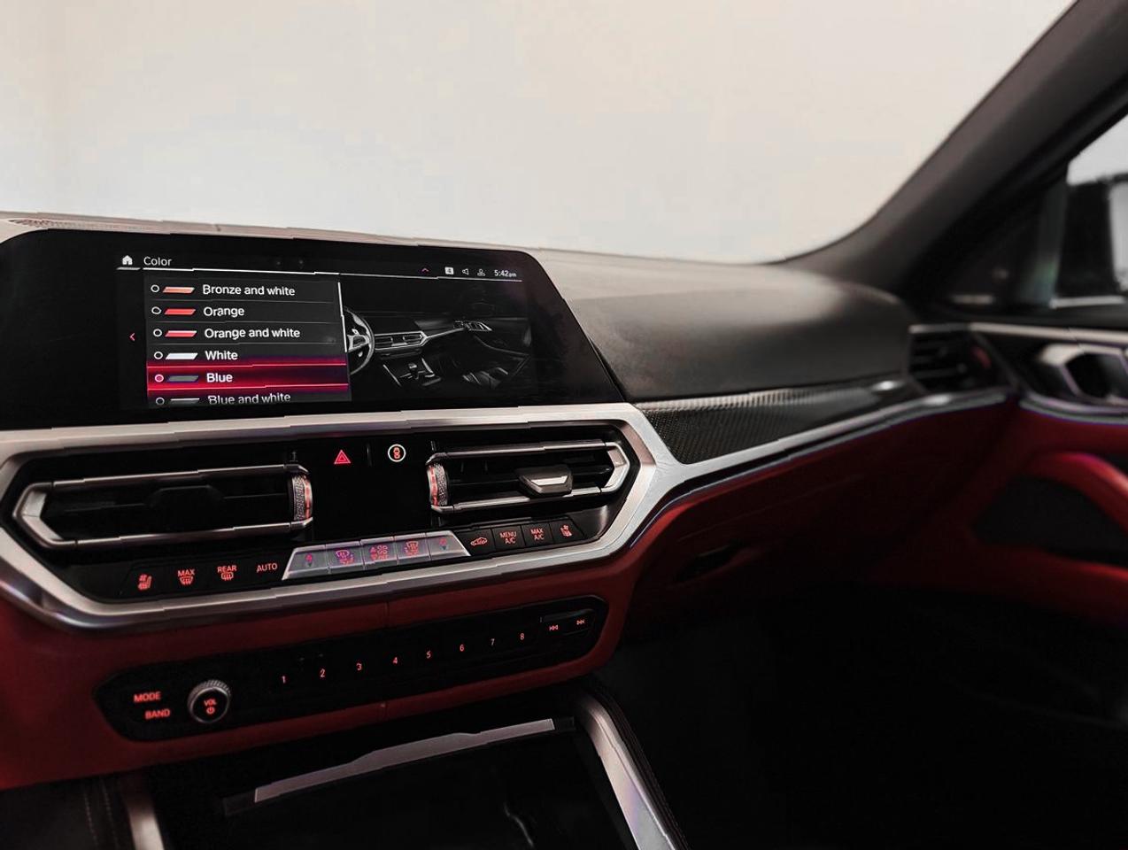 2022 BMW M4 COMPETITION XDRIVE | RED INTERIOR | SHADOWLINE PKG Photo