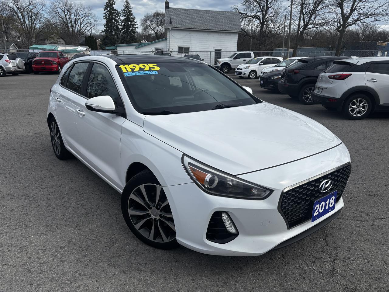 2018 Hyundai Elantra GLS, Panoramic Roof, Back-Up-Camera, Push Start