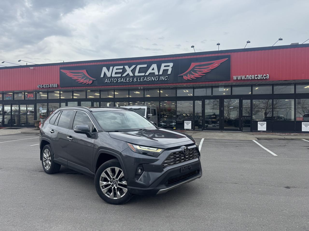 2022 Toyota RAV4 LIMITED AWD LEATHER SUNROOF NAV L/ASSIST B/SPOT CA