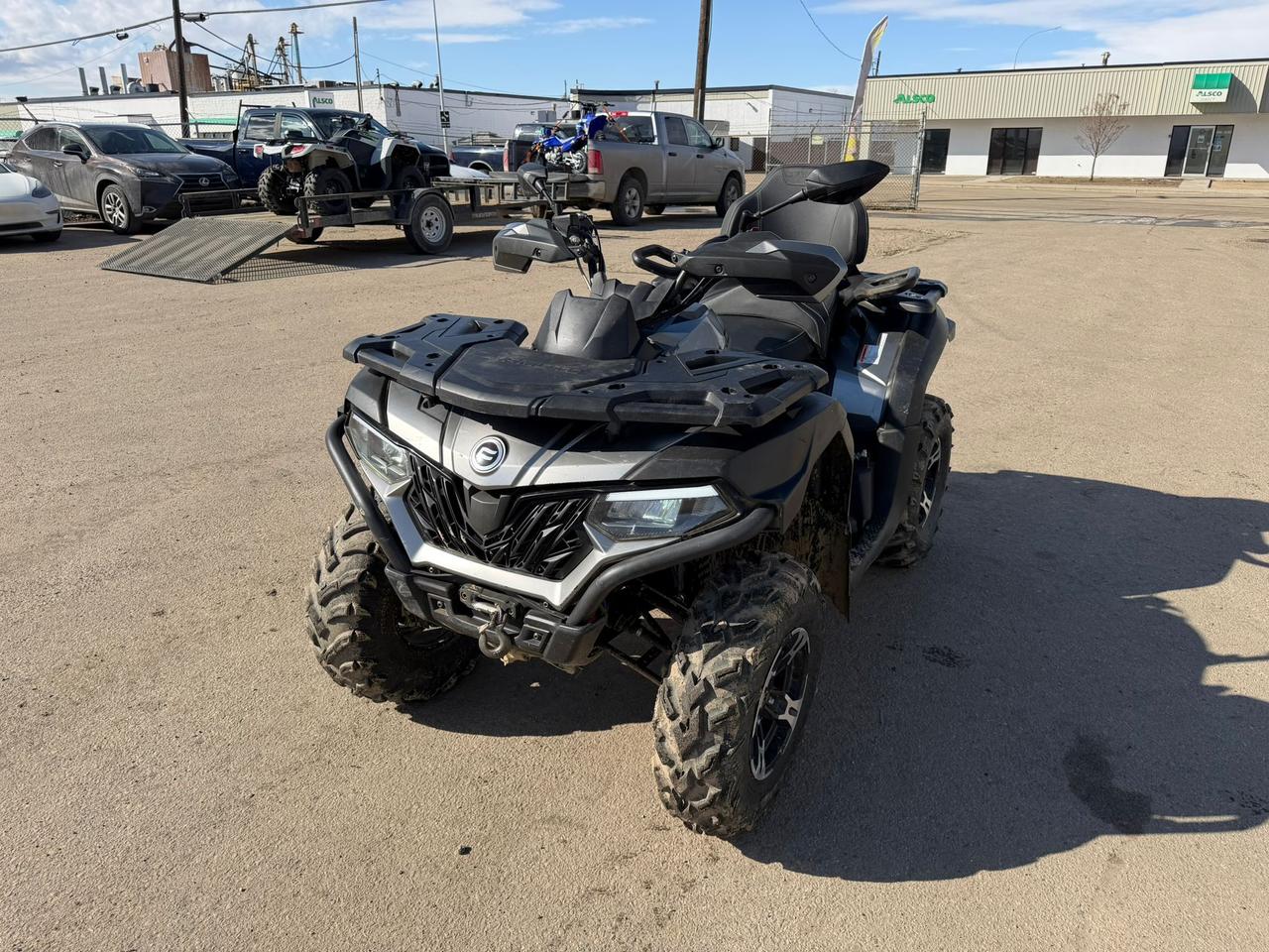 <p class=MsoNormal><strong>GET YOUR FIRST PAYMENT FREE</strong>: <a href=https://clutchpowersports.ca/apply-with-clutch-powersports/ target=_blank rel=noopener>https://clutchpowersports.ca/apply-with-clutch-powersports/</a></p><p class=MsoNormal><strong>FREE DELIVERY CANADA-WIDE!</strong></p><p class=MsoNormal><strong>&nbsp;</strong></p><p data-start=55 data-end=452>The 2022 CFMOTO CFORCE 600 Touring is built for riders who want dependable performance, two-up comfort, and versatile capability for both work and trail riding. Powered by a reliable 580 cc fuel-injected single-cylinder engine, it delivers smooth throttle response, solid torque, and efficient power &mdash; ideal for hauling gear, exploring trails, or tackling everyday tasks with confidence.</p><p data-start=55 data-end=452>&nbsp;</p><p data-start=454 data-end=793>Purpose-built for versatility and comfort, the CFORCE 600 Touring features selectable 2WD/4WD with an electric locking front differential for added traction in changing terrain. Its independent double A-arm suspension and Electronic Power Steering (EPS) provide a smooth, controlled ride while reducing rider fatigue on longer trips.</p><p data-start=454 data-end=793>&nbsp;</p><p data-start=795 data-end=1174>Designed for two riders, this Touring model includes a comfortable passenger seat with backrest and ergonomic layout, making it perfect for longer rides or bringing a passenger along. Equipped with practical features like a 3,000 lb winch, front and rear racks, 2-inch receiver hitch, alloy wheels, and a full digital display, it blends utility with modern convenience.</p><p data-start=795 data-end=1174>&nbsp;</p><p data-start=1176 data-end=1398>Whether you&rsquo;re working around the property, heading out on the trails, or enjoying weekend adventures with a passenger, the 2022 CFMOTO CFORCE 600 Touring delivers comfort, capability, and value in one versatile ATV.</p><p data-start=1176 data-end=1398>&nbsp;</p><p data-start=1400 data-end=1485>Contact us today to learn more about financing, trade-ins, or delivery across Canada!</p>